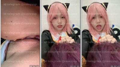 Caseyyap Cosplay Anya Forger Meki Dijilat