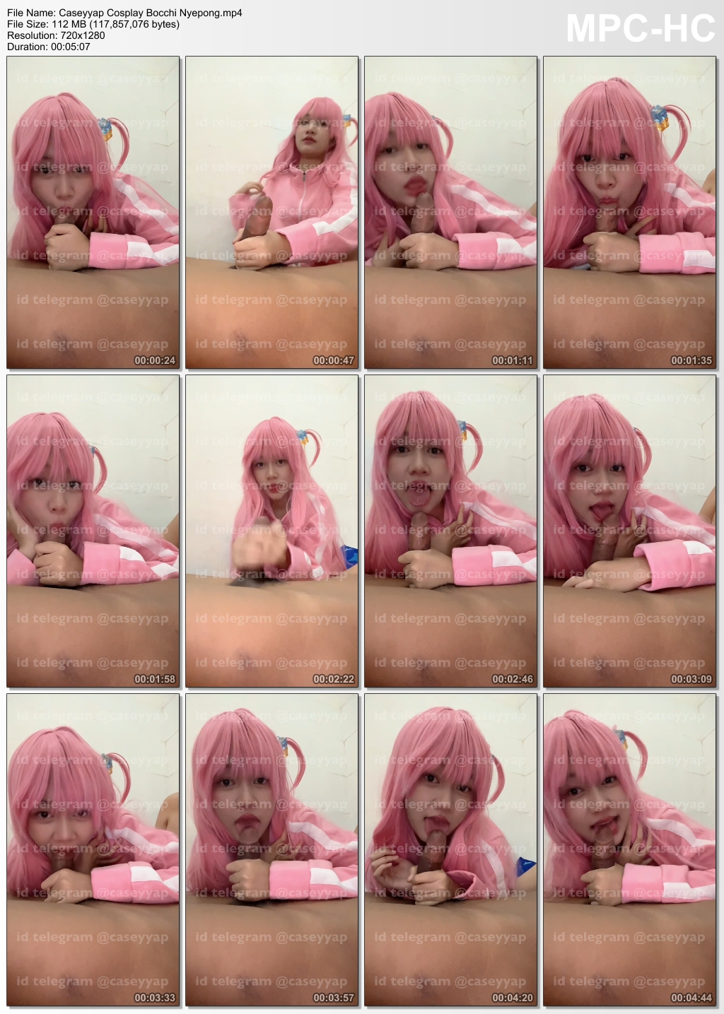 Caseyyap Cosplay Bocchi Nyepong